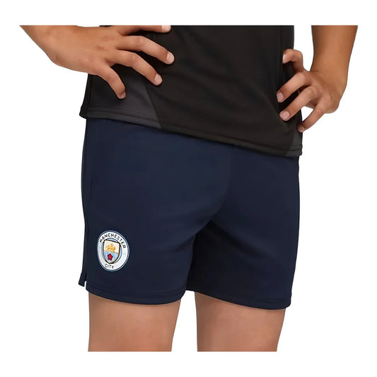 2025-2026 Man City Training Short w/pockets (Navy) - Kids_0