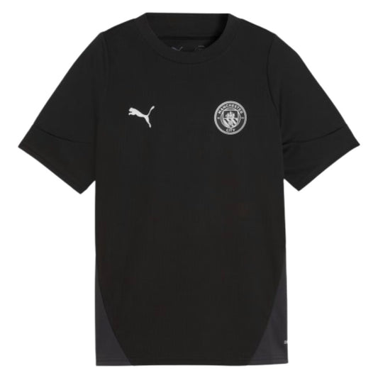 2025-2026 Man City Training Jersey (Black) - Kids_0