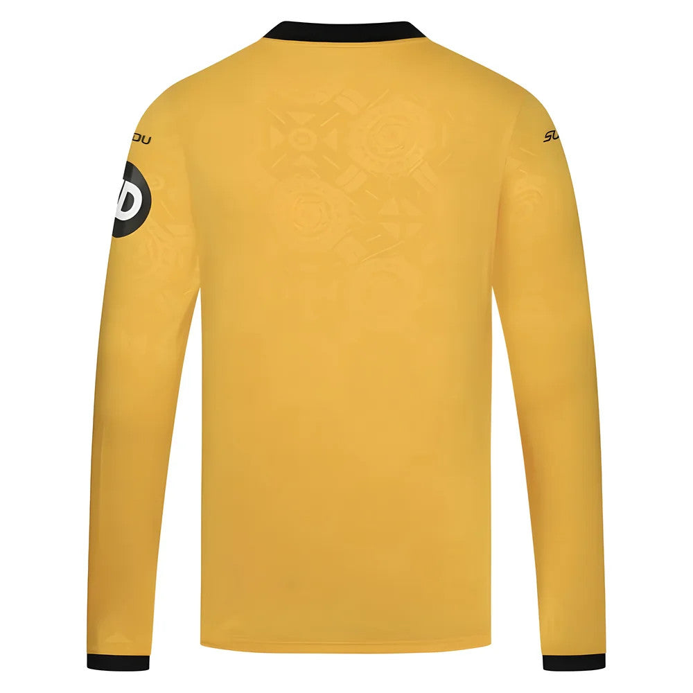 2025-2026 Wolves Long Sleeve Home Shirt_2