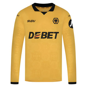 2025-2026 Wolves Long Sleeve Home Shirt_0