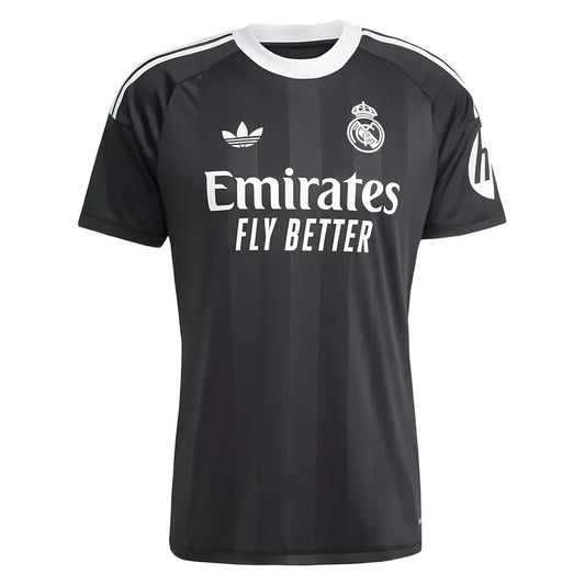 2025-2026 Real Madrid Third Goalkeeper Shirt (Black)_0
