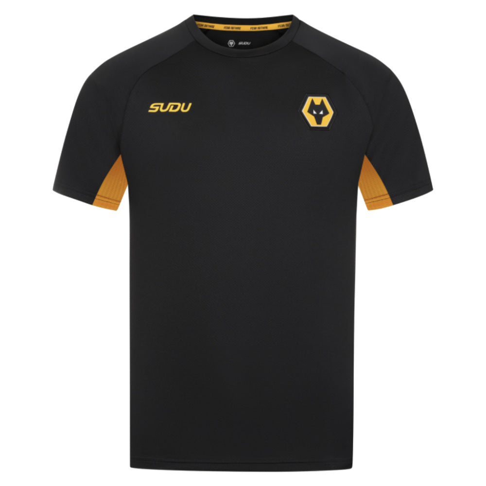 2025-2026 Wolves Coaches Training T-Shirt (Black)_0
