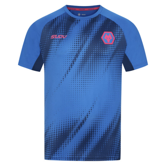 2025-2026 Wolves Players Training T-shirt (Lapis Blue)_0