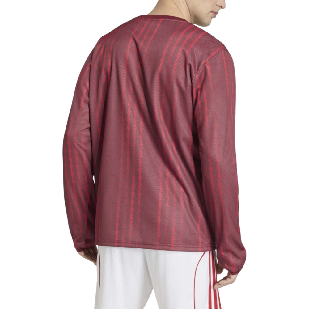 2025-2026 Arsenal Pre-Match Warm Up Top (Burgundy)_1