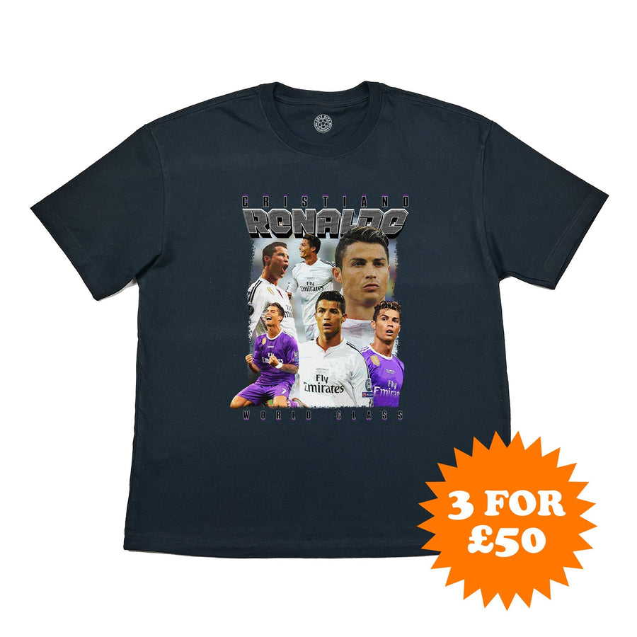 Camiseta bootleg de Cristiano Ronaldo del Real Madrid