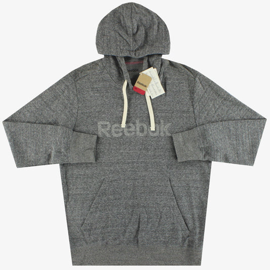 Reebok Extra Soft Mens EL Logo Grey Hoodie *BNIB* M