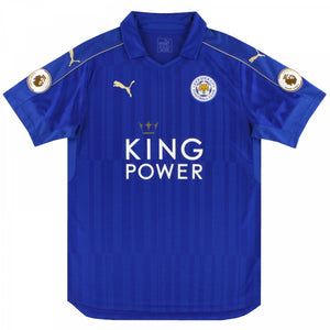 Leicester City 2016-17 Home Shirt (M) (Excellent)_0