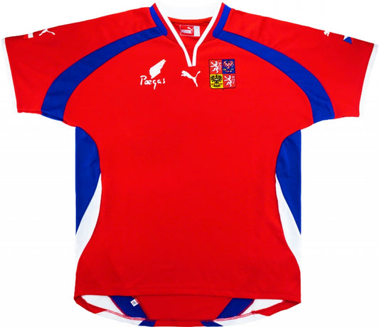 Czech Republic 2000-02 Home Shirt (XL) (Very Good)_0