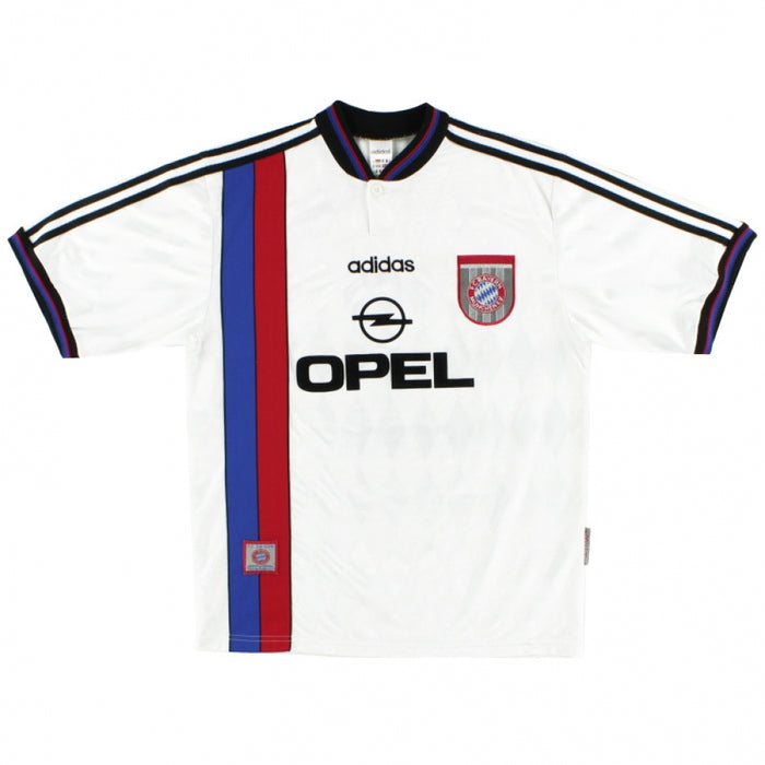 Bayern Munich 1996-98 Away Shirt (L) Strunz #8 (Fair)