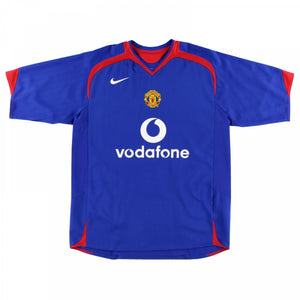 Manchester United 2005-06 Away Shirt (LB) Rooney #8 (Good)_1