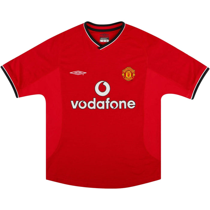 Manchester United 2000-02 Home Shirt (L) (Excellent)