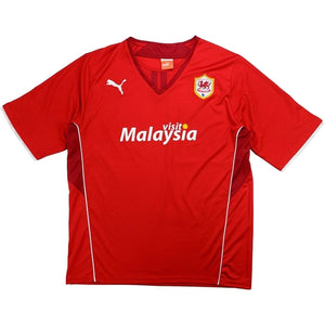 Cardiff 2013-14 Home Shirt ((Very Good) L) (ZAHA 36)_3