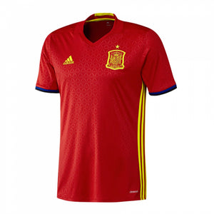 Spain 2016-17 Home Shirt (L) (Good)_0