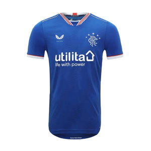 Rangers 2020-21 Home Shirt (S) (RICKSEN 2) (Excellent)_2