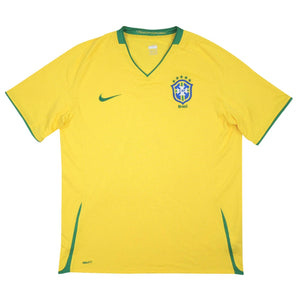 Brazil 2008-10 Home Shirt (XL) (Excellent)_0