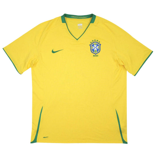 Brazil 2008-10 Home Shirt (XL Boys) (Excellent)_0