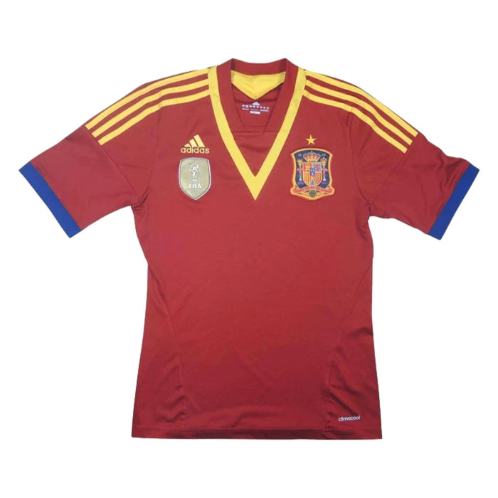 Spain 2012-13 Home Shirt ((Mint) XL)