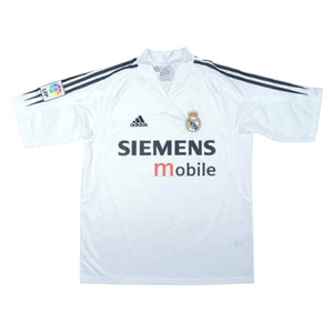 Real Madrid 2004-05 Home Shirt ((Fair) L)_0