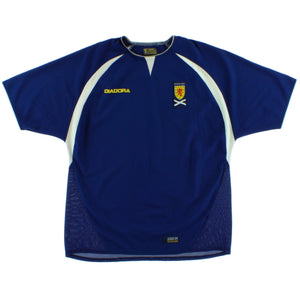 Scotland 2003-05 Home Shirt (XL) (Excellent)_0