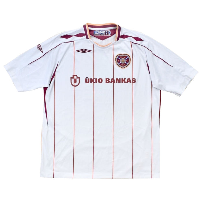 Hearts 2007-08 Away Shirt ((Excellent) L)