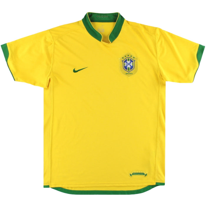 Brazil 2006-07 Home Shirt ((Very Good) M)