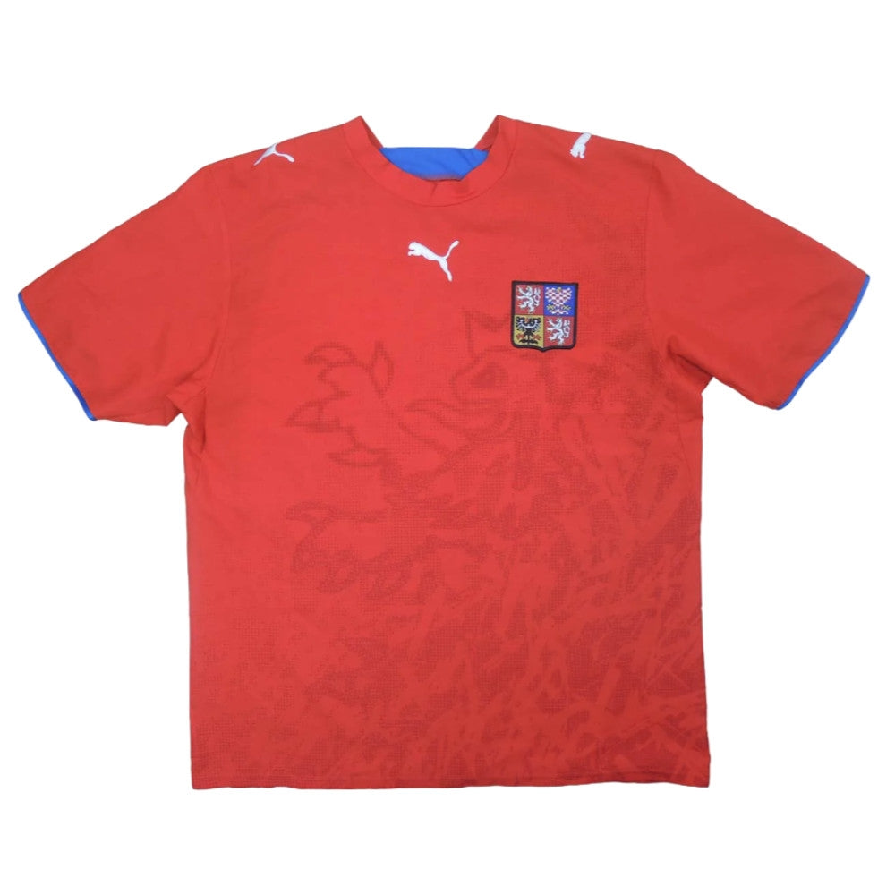 Czech Republic 2006-08 Home Shirt ((Good) L)_0