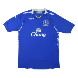 Everton 2007-08 Home Shirt ((Excellent) S) (Sharp 9)_3