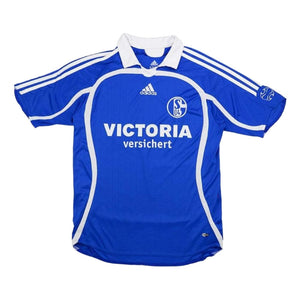 Schalke 2006-07 Home shirt ((Excellent) XXL)_0