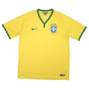 Brazil 2014-15 Home Shirt ((Excellent) L)_0