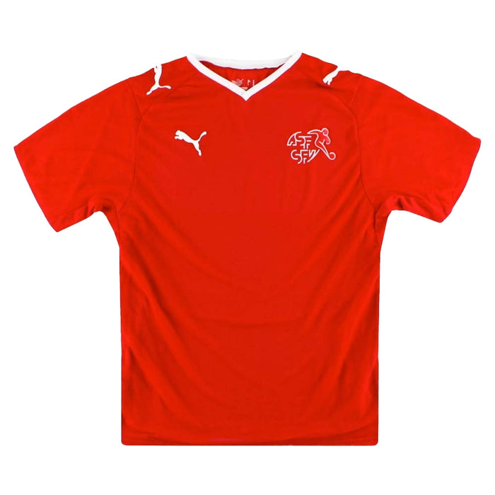 Switzerland 2008-09 Home Shirt (S) (Good)