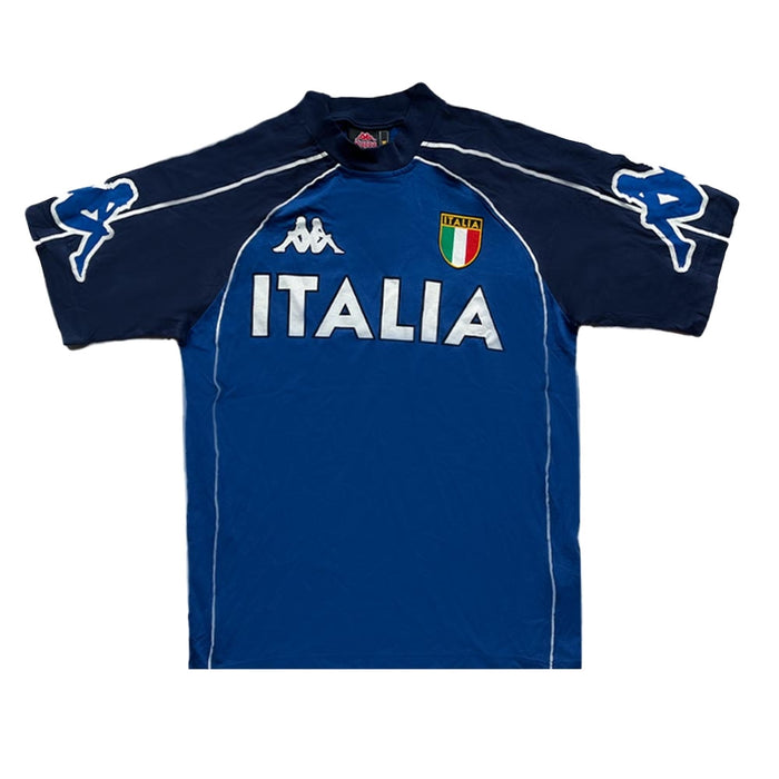 Italy 2000 Kappa Training Shirt ((Excellent) M)