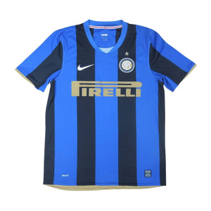 Inter Milan 2008-09 Home Shirt ((Excellent) S)_0