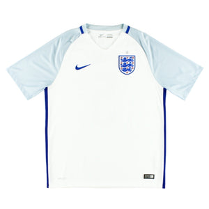 England 2016-17 Home Shirt (L) (Rashford 22) (Very Good)_2