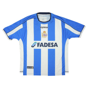 Deportivo La Corona 2001-02 Home Shirt ((Very Good) M)_0