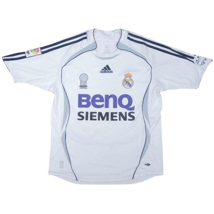 Real Madrid 2006-07 Home Shirt (L) (Good)