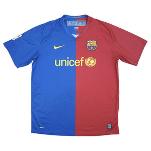 Barcelona 2008-09 Home Shirt (S) (Very Good)_0