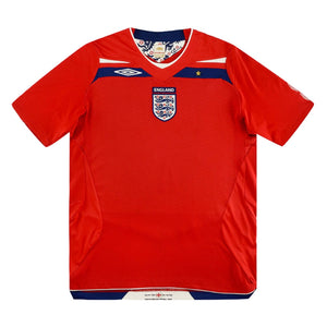 England 2008-10 Away Shirt ((Good) L)_0