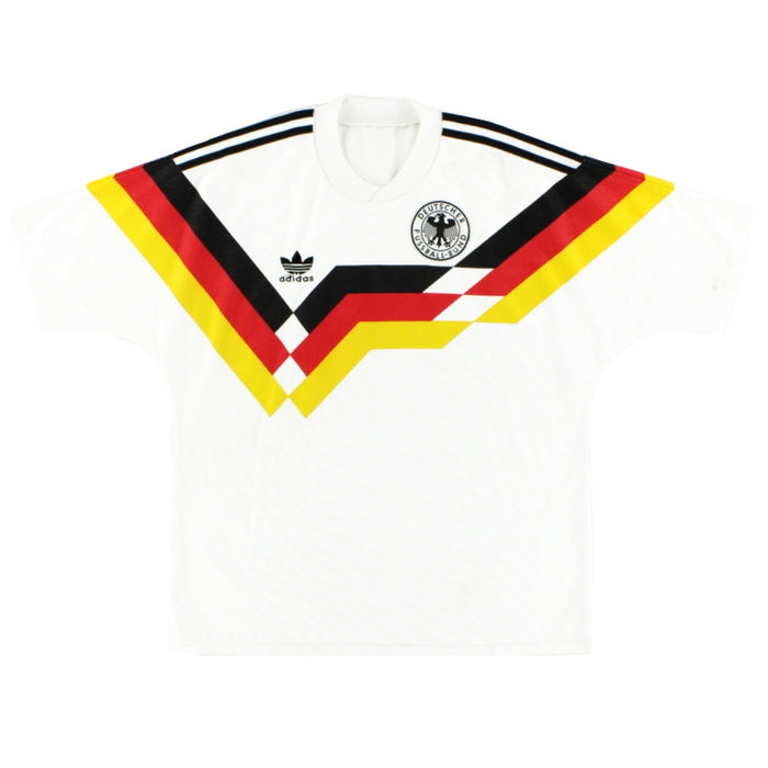 West Germany 1988-90 Home Supporters Shirt (L) (Very Good)