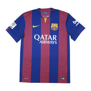 Barcelona 2014-15 Home Shirt (XLB) (Excellent)_0