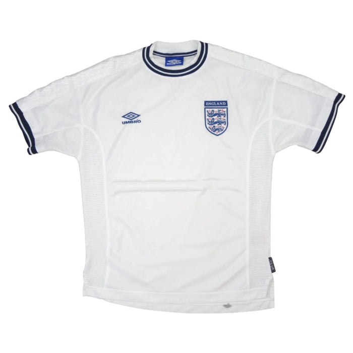 England 1999-01 Home Shirt (M) (Very Good)