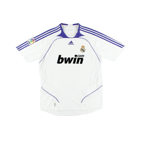 Real Madrid 2007-08 Home Shirt (XXXL) (Good)_0