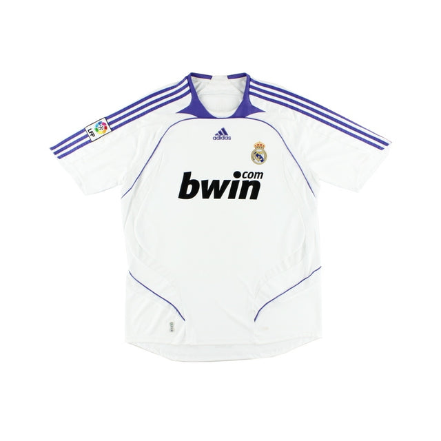 Real Madrid 2007-08 Home Shirt (XXXL) (Good)_0