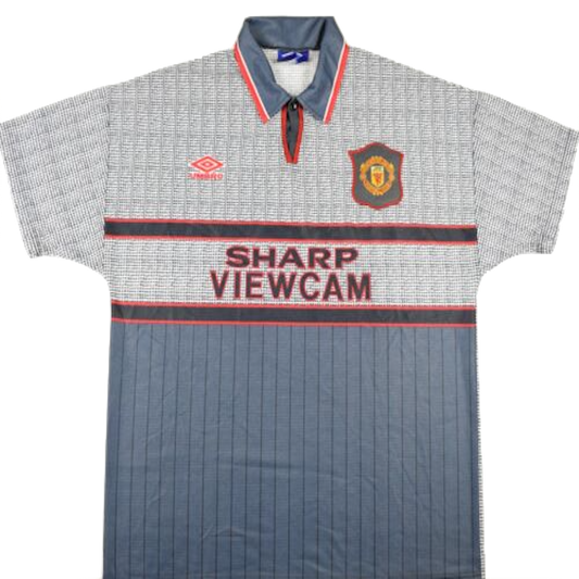 Manchester United 1995-1996 Away Shirt (L) (Very Good)_0