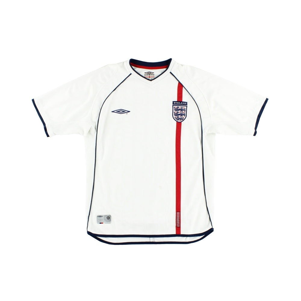 England 2001-03 Home Shirt (L) (Good)_0