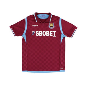 West Ham 2009-10 Home Shirt (XL) (Excellent)_0