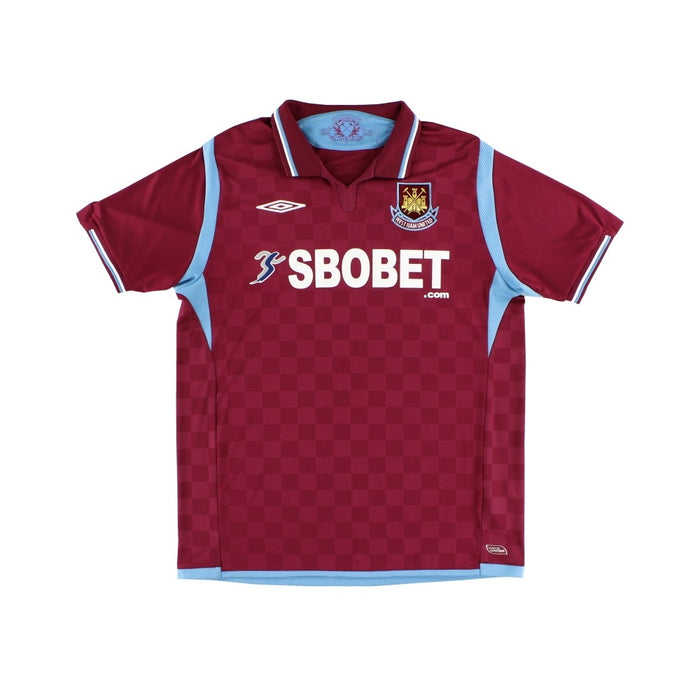 West Ham 2009-10 Home Shirt (XL) (Excellent)