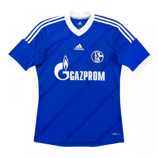Schalke 2012-14 Home Shirt (XL) (Good)_0