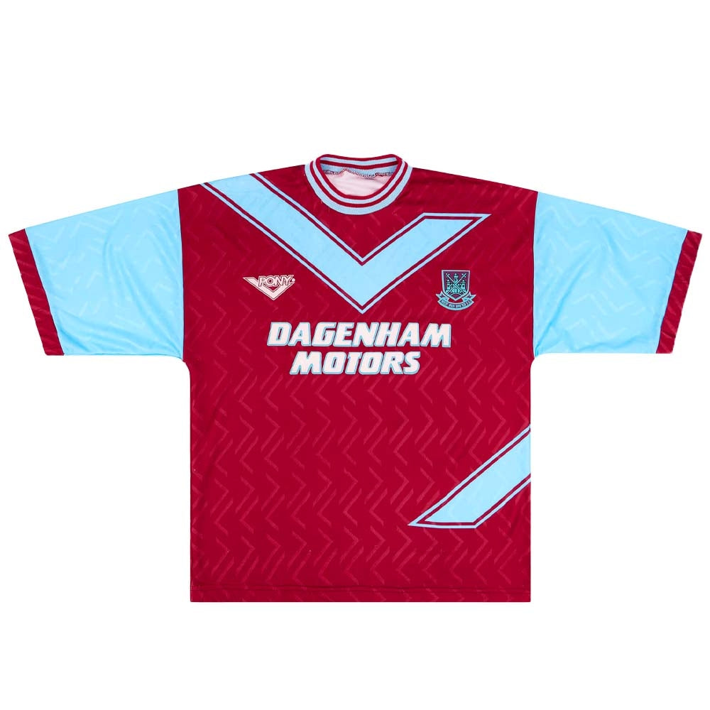 West Ham 1993-95 Home Shirt (Good)_0