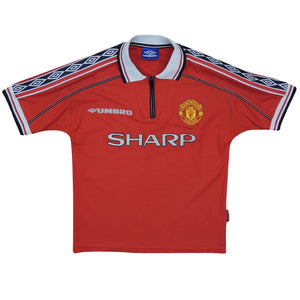 Manchester United 1998-00 Home Shirt (Y) (Excellent)_0