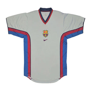 Barcelona 2000-2001 Away Shirt ((Fair) XL)_0